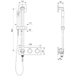Ideal Standard Brauseset Archimodule Soft