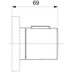 Ideal Standard Archimodule Temperaturgriff