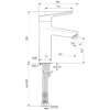 Ideal Standard CeraPlus 2 Waschtischarmatur Grande Niederdruck Ohne Metallablauf