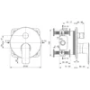 Ideal Standard Connect Air Einhebel-Badearmatur Unterputz