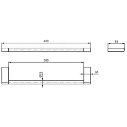 Ideal Standard Connect Handtuchhalter, 45cm