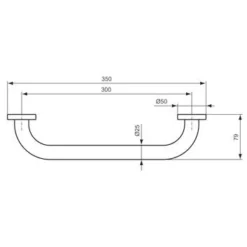 Ideal Standard IOM Wannengriff 30 Cm