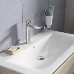 Ideal Standard Tesi Einhebel-Waschtischarmatur Grande Mit Ablaufgarnitur