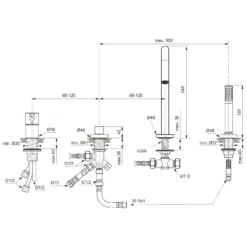 Ideal Standard Joy 4-Loch-Badearmatur Für Wannenrand Mit Auslauf 3 Ideal Standard Joy 4-Loch-Badearmatur Für Wannenrand Mit Auslauf -Ideal Standard hersteller ideal standard badarmaturen joy wanne 3687785