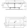 Ideal Standard Hotline Neu Duo Badewanne 180 X 80 Cm