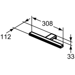 Ideal Standard Mirror & Light LED-Leuchte "Pandora" 30,8 Cm