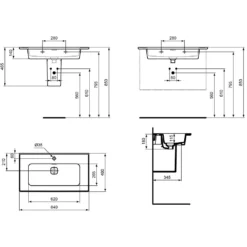 Ideal Standard Strada II Möbelwaschtisch 80 Cm