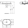 Ideal Standard Strada II Aufsatzwaschtisch Oval 60 Cm Mit Überlauf