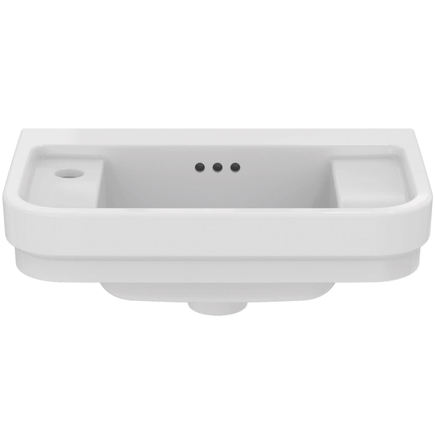 Ideal Standard Calla Handwaschbecken 50 cm, 1 Hahnloch links, mit Überlauf Ideal Standard Calla Handwaschbecken 50 Cm, 1 Hahnloch Links, Mit Überlauf -Ideal Standard ideal standard atelier collections calla badkeramik 9576227