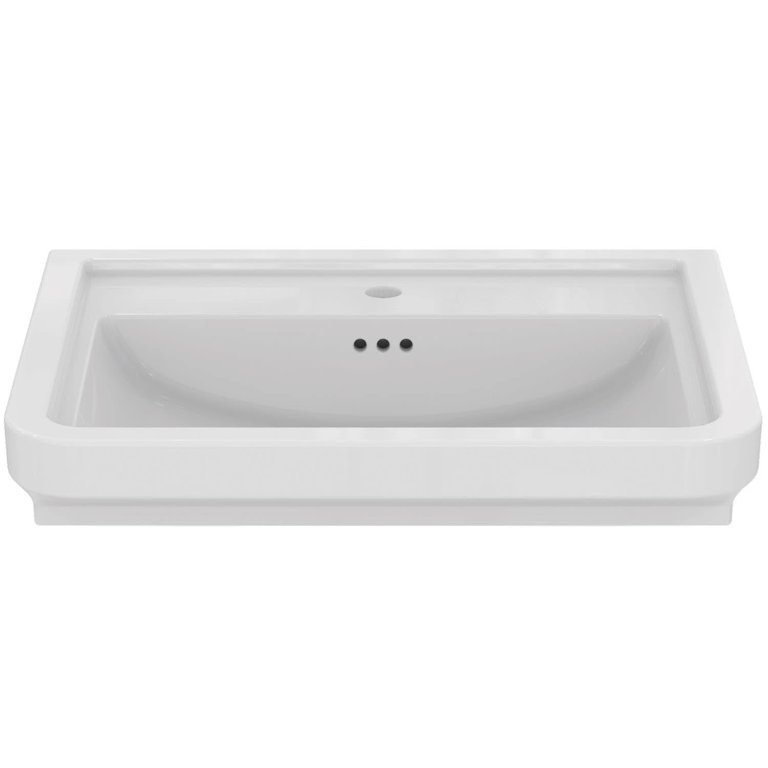 Ideal Standard Calla Möbelwaschtisch 66,5 cm, mit 1 Hahnloch, mit Überlauf Ideal Standard Calla Möbelwaschtisch 66,5 Cm, Mit 1 Hahnloch, Mit Überlauf -Ideal Standard ideal standard atelier collections calla badkeramik 9576233