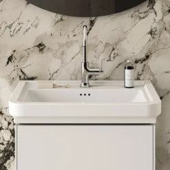 Ideal Standard Calla Möbelwaschtisch 66,5 Cm, Mit 1 Hahnloch, Mit Überlauf 5 Ideal Standard Calla Möbelwaschtisch 66,5 Cm, Mit 1 Hahnloch, Mit Überlauf -Ideal Standard ideal standard atelier collections calla badkeramik 9576554