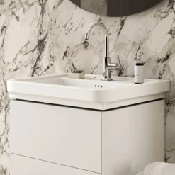 Ideal Standard Calla Möbelwaschtisch 66,5 Cm, Mit 1 Hahnloch, Mit Überlauf 6 Ideal Standard Calla Möbelwaschtisch 66,5 Cm, Mit 1 Hahnloch, Mit Überlauf -Ideal Standard ideal standard atelier collections calla badkeramik 9576665