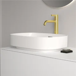 Ideal Standard Linda-X Aufsatzwaschtisch 55 Cm, Ohne Hahnloch, Mit Überlauf -Ideal Standard ideal standard atelier collections linda x 9579959