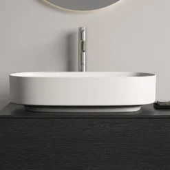 Ideal Standard Linda-X Aufsatzwaschtisch 55 Cm, Ohne Hahnloch, Ohne Überlauf -Ideal Standard ideal standard atelier collections linda x 9579971