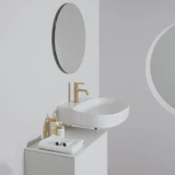 Ideal Standard Linda-X Waschtisch 60 Cm, 1 Hahnloch, Ohne Überlauf -Ideal Standard ideal standard atelier collections linda x 9580325