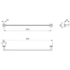 Ideal Standard IOM Square Handtuchhalter 80 Cm