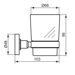 Ideal Standard IOM Zahnbecher
