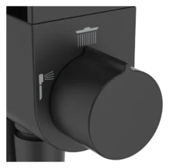 Ideal Standard Alu+ Duschsystem Ohne Armatur, Mit 2 Ablagen, 2-Funktions-Handbrause Und 2-Funktions-Kopfbrause