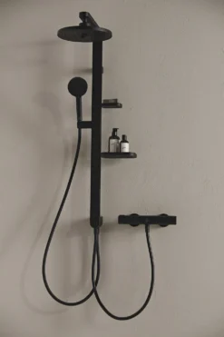 Ideal Standard Alu+ Duschsystem Ohne Armatur, Mit 2 Ablagen, 2-Funktions-Handbrause Und 2-Funktions-Kopfbrause 3 Ideal Standard Alu+ Duschsystem Ohne Armatur, Mit 2 Ablagen, 2-Funktions-Handbrause Und 2-Funktions-Kopfbrause -Ideal Standard ideal standard badarmaturen alu duschsysteme ohne 12311856