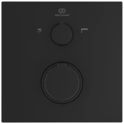 Ideal Standard CeraTherm C100 Badethermostat UP, Rosette Eckig Mit Rückflussverhinderer