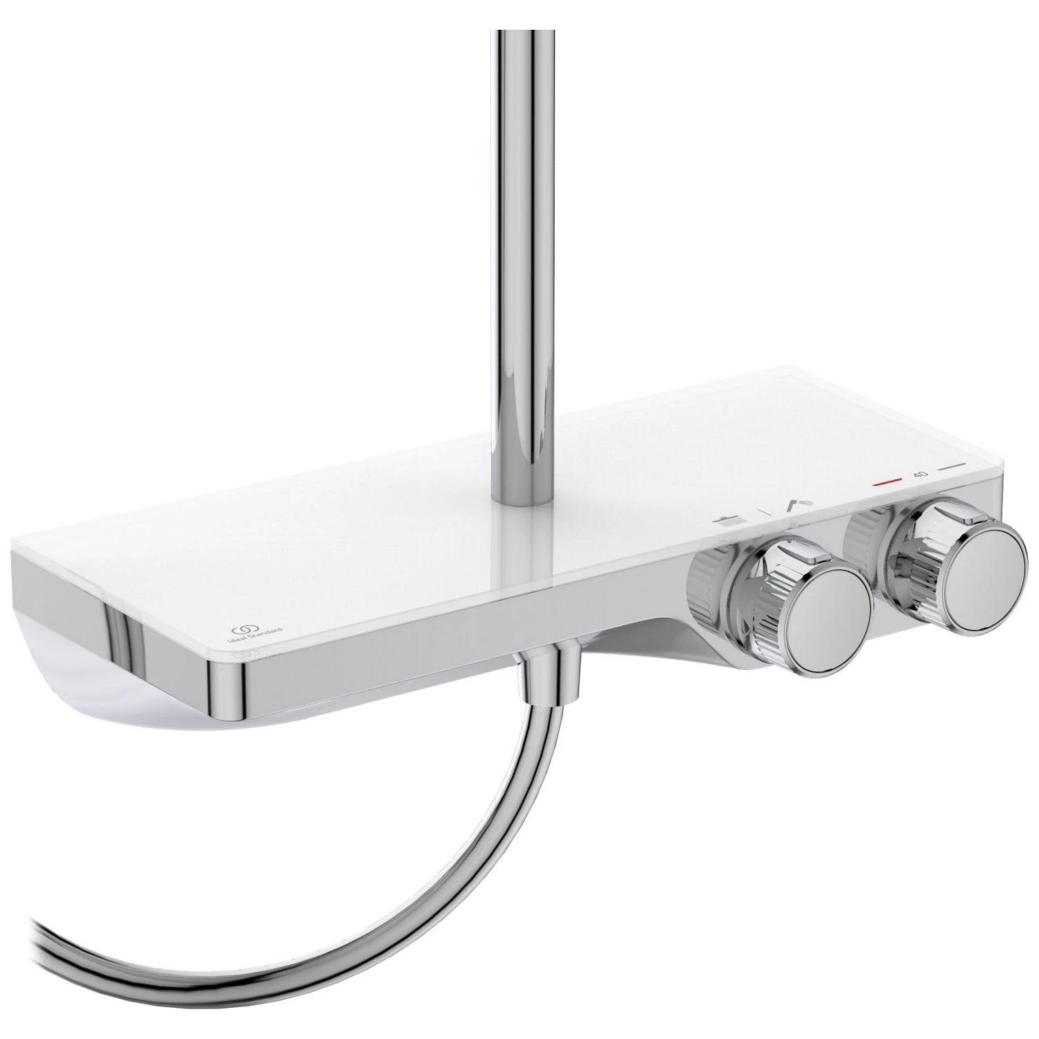 Ideal Standard Ceratherm S200 Duschsystem AP mit Glasablage Ideal Standard Ceratherm S200 Duschsystem AP Mit Glasablage -Ideal Standard ideal standard badarmaturen ceratherm dusche s200 8504090