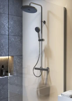 Ideal Standard CeraTherm T25 Duschsystem Mit Brausethermostat -Ideal Standard ideal standard badarmaturen ceratherm dusche t25 11883153