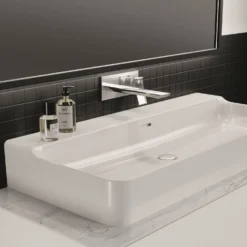 Ideal Standard Conca Wand-Waschtischarmatur, Eckige Rosette, Auslauf 22 Cm -Ideal Standard ideal standard badarmaturen conca waschtisch wand 6952956