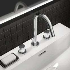 Ideal Standard Joy 3-Loch Waschtischarmatur Mit Ablaufgarnitur -Ideal Standard ideal standard badarmaturen joy waschtisch 3 6912075