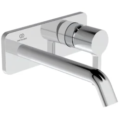 Ideal Standard Joy Wand-Waschtischarmatur, Eckige Rosette, Auslauf 18 Cm