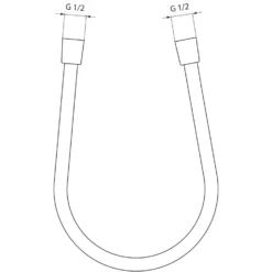 Ideal Standard Idealflex Brauseschlauch 175 Cm -Ideal Standard ideal standard badarmaturen zubehoer brauseschlaeuche idealflex 9565670