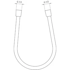 Ideal Standard Idealrain Ultraflex Brauseschlauch 175 Cm