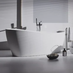 Ideal Standard Around Freistehende Körperform-Badewanne 180 X 85 Cm, Inkl. Ab- Und Überlauflaufgarnitur -Ideal Standard ideal standard badewannen around freistehende koerperform 6909522