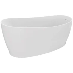 Ideal Standard Around Freistehende Körperform-Badewanne 180 X 85 Cm, Inkl. Ab- Und Überlauflaufgarnitur