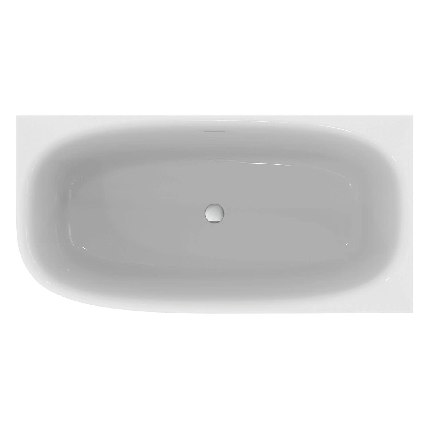 Ideal Standard Dea D-Form-Badewanne 150 x 75 cm, Wandanbindung rechts Ideal Standard Dea D-Form-Badewanne 150 X 75 Cm, Wandanbindung Rechts -Ideal Standard ideal standard badewannen form 150 x 12502474