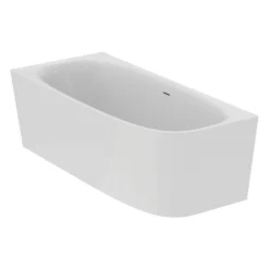 Ideal Standard Dea D-Form-Badewanne 180 X 75 Cm, Wandanbindung Links