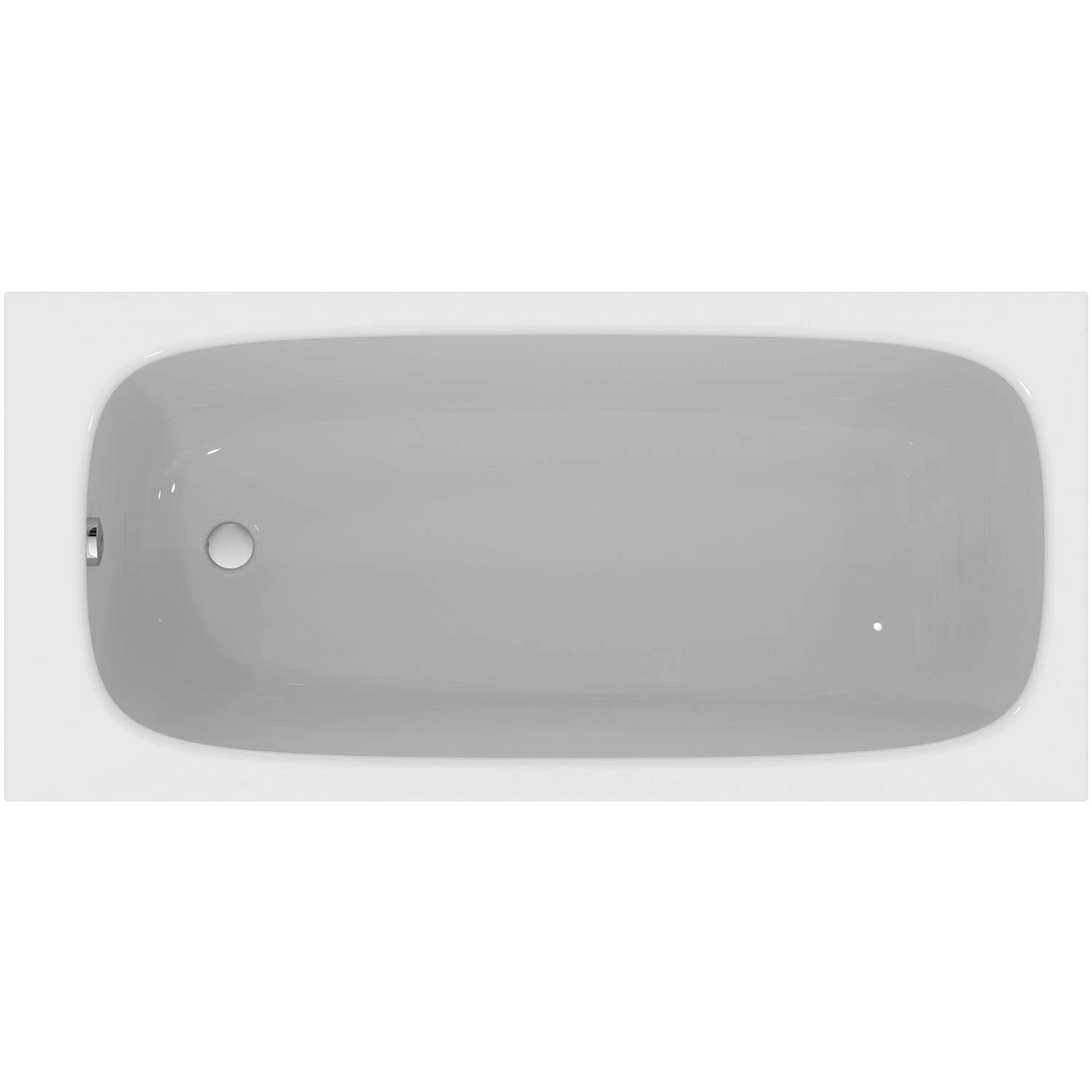 Ideal Standard i.life Körperform-Badewanne 160 x 70 cm Ideal Standard I.life Körperform-Badewanne 160 X 70 Cm -Ideal Standard ideal standard badewannen life koerperform 160 11024140