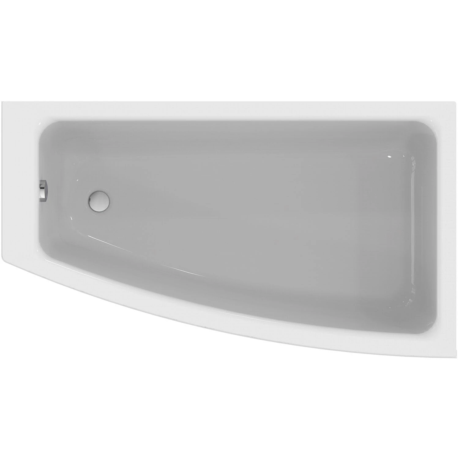 Ideal Standard i.life Raumspar-Badewanne 160 x 90 cm, rechts Ideal Standard I.life Raumspar-Badewanne 160 X 90 Cm, Rechts -Ideal Standard ideal standard badewannen life raumspar 160 11024221