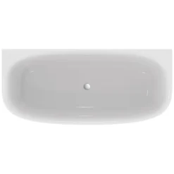 Ideal Standard Dea Wand-Körperform-Badewanne 180 X 80 Cm, Inkl. Ablaufgarnitur