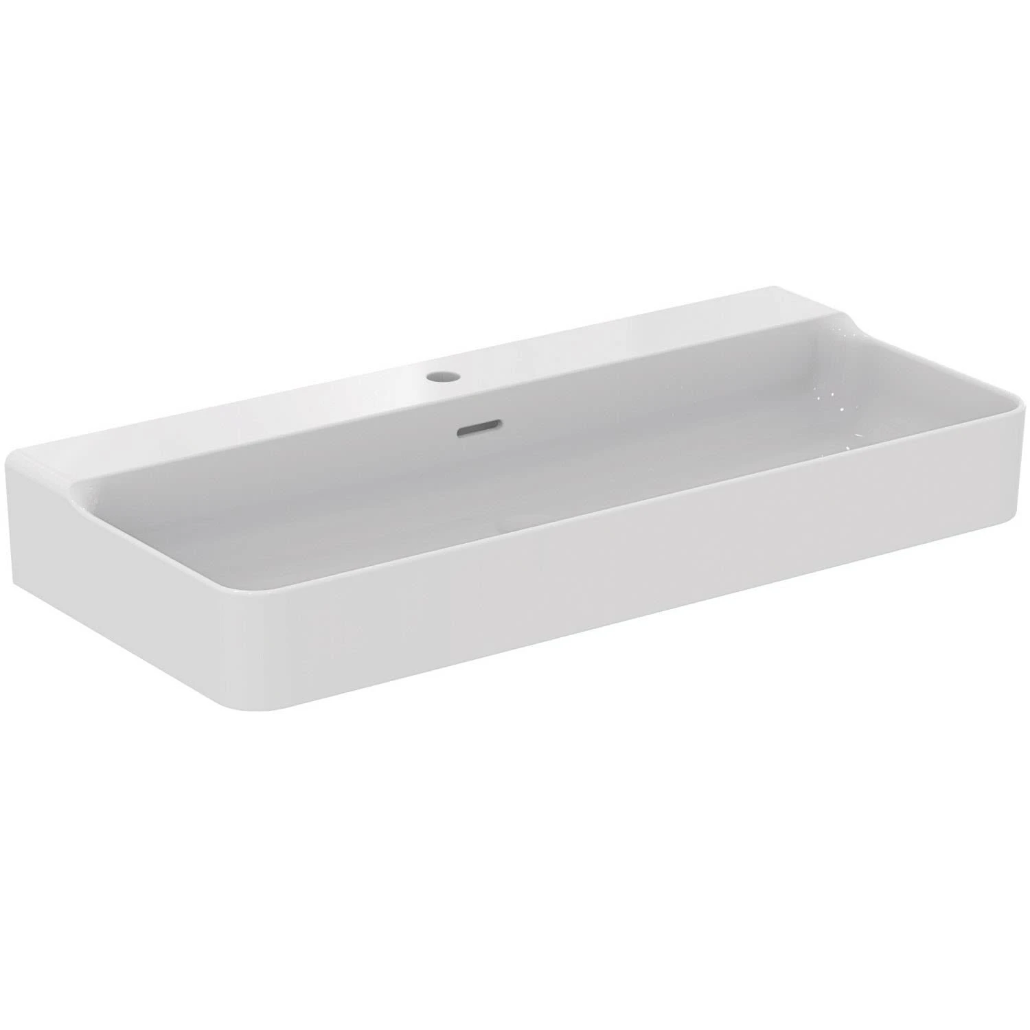 Ideal Standard Conca Waschtisch 100 cm, 1 Hahnloch, mit Überlauf Ideal Standard Conca Waschtisch 100 Cm, 1 Hahnloch, Mit Überlauf -Ideal Standard ideal standard badkeramik conca waschtische 100 6987468