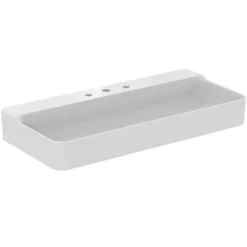 Ideal Standard Conca Waschtisch 100 Cm, 3 Hahnlöcher, Ohne Überlauf