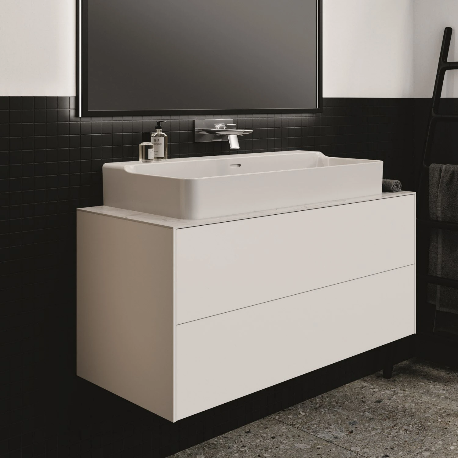 Ideal Standard Conca Waschtisch 100 cm, 1 Hahnloch, mit Überlauf Ideal Standard Conca Waschtisch 100 Cm, 1 Hahnloch, Mit Überlauf -Ideal Standard ideal standard badkeramik conca waschtische 100 6988905