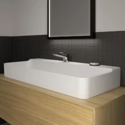 Ideal Standard Conca Waschtisch 100 Cm, 1 Hahnloch, Ohne Überlauf -Ideal Standard ideal standard badkeramik conca waschtische 100 6992448