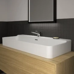 Ideal Standard Conca Waschtisch 100 Cm, 1 Hahnloch, Mit Überlauf, Geschliffen -Ideal Standard ideal standard badkeramik conca waschtische 100 6992538