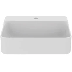 Ideal Standard Conca Waschtisch 50 Cm, 1 Hahnloch, Ohne Überlauf, Geschliffen -Ideal Standard ideal standard badkeramik conca waschtische 50 6988053