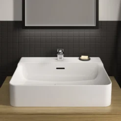 Ideal Standard Conca Waschtisch 60 Cm, 1 Hahnloch, Mit Überlauf, Geschliffen -Ideal Standard ideal standard badkeramik conca waschtische 60 6992268