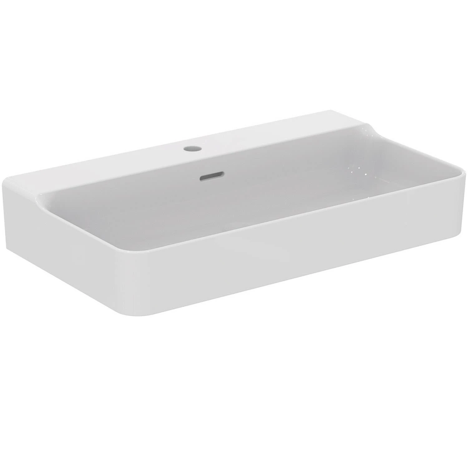 Ideal Standard Conca Waschtisch 80 cm, 1 Hahnloch, mit Überlauf Ideal Standard Conca Waschtisch 80 Cm, 1 Hahnloch, Mit Überlauf -Ideal Standard ideal standard badkeramik conca waschtische 80 6987465