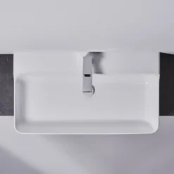 Ideal Standard Conca Waschtisch 80 Cm, 1 Hahnloch, Ohne Überlauf, Geschliffen -Ideal Standard ideal standard badkeramik conca waschtische 80 6988893