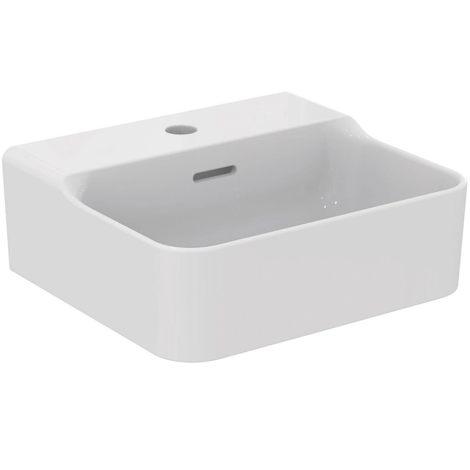 Ideal Standard Conca Handwaschbecken 40 cm, 1 Hahnloch, mit Überlauf, geschliffen Ideal Standard Conca Handwaschbecken 40 Cm, 1 Hahnloch, Mit Überlauf, Geschliffen -Ideal Standard ideal standard badkeramik conca waschtische handwaschbecken 6987678