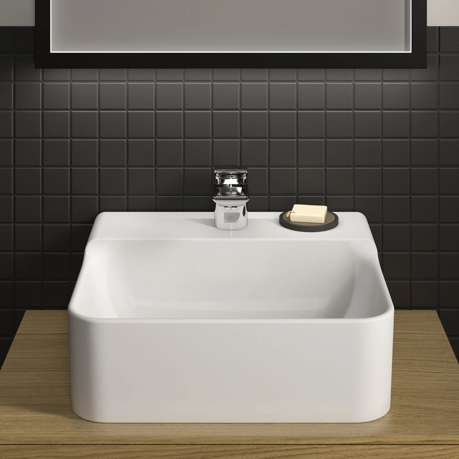 Ideal Standard Conca Handwaschbecken 40 cm, 1 Hahnloch, ohne Überlauf Ideal Standard Conca Handwaschbecken 40 Cm, 1 Hahnloch, Ohne Überlauf -Ideal Standard ideal standard badkeramik conca waschtische handwaschbecken 6992349