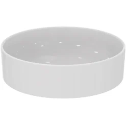 Ideal Standard Conca Schale Rund 45 Cm, Ohne Hahnloch, Ohne Überlauf, Geschliffen